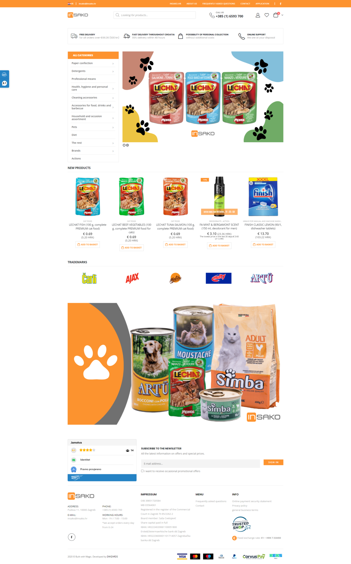 impressive e-commerce website Home